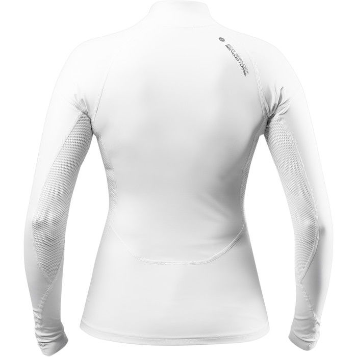 2024 Zhik Womens Eco Long Sleeve Spandex Top DTP-0063-W-WHT - White